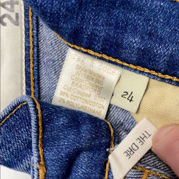 Rag & Bone Slim Fit  Boyfriend The Dre Jea… 24 - Picture 8 of 14